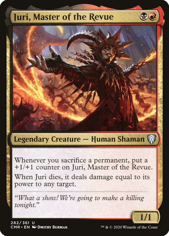 Juri, Master of the Revue [Commander Legends] Foil