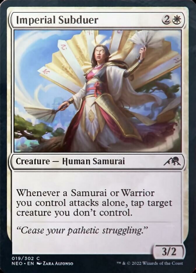 Imperial Subduer [Kamigawa: Neon Dynasty] Foil