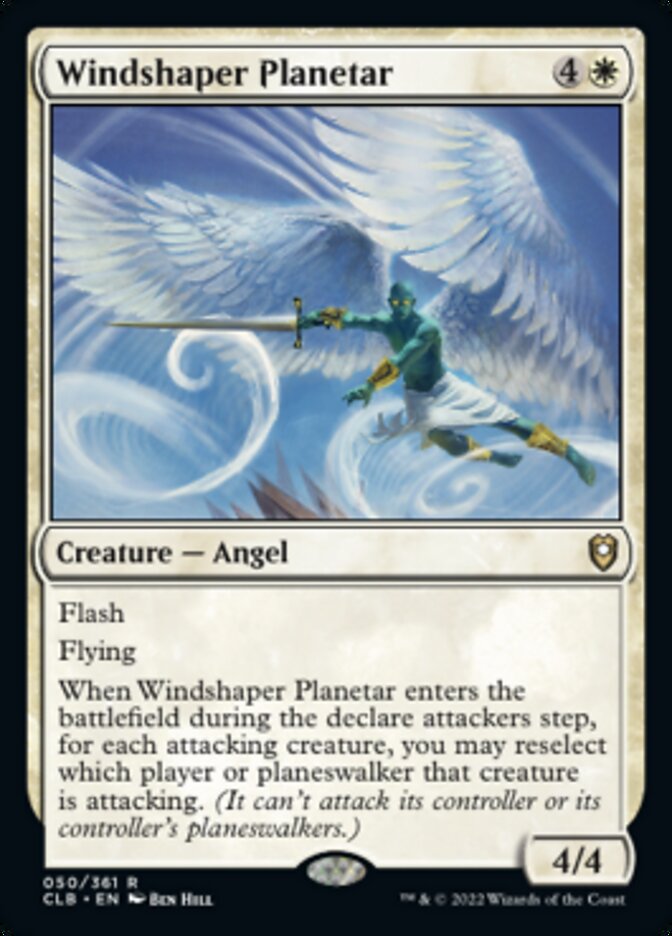 Windshaper Planetar [Commander Legends: Battle for Baldur's Gate] Foil