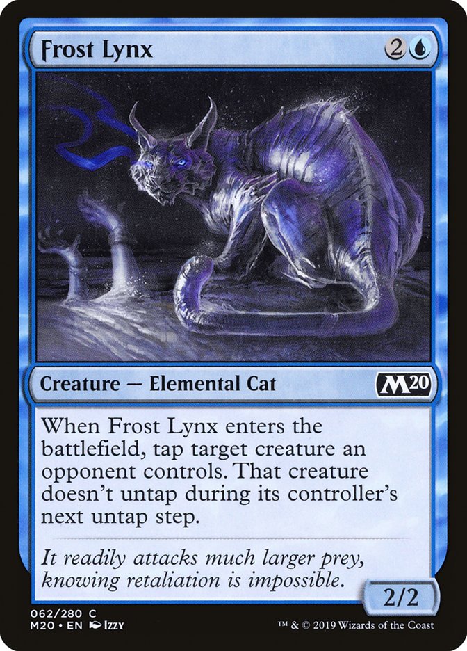 Frost Lynx [Core Set 2020] Foil