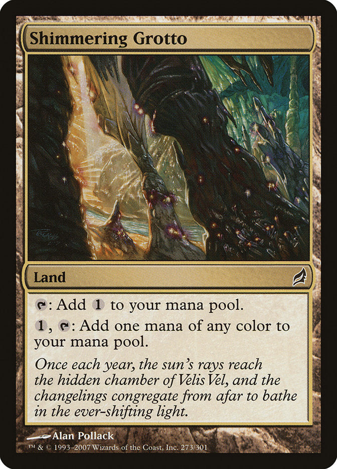 Shimmering Grotto [Lorwyn] Foil