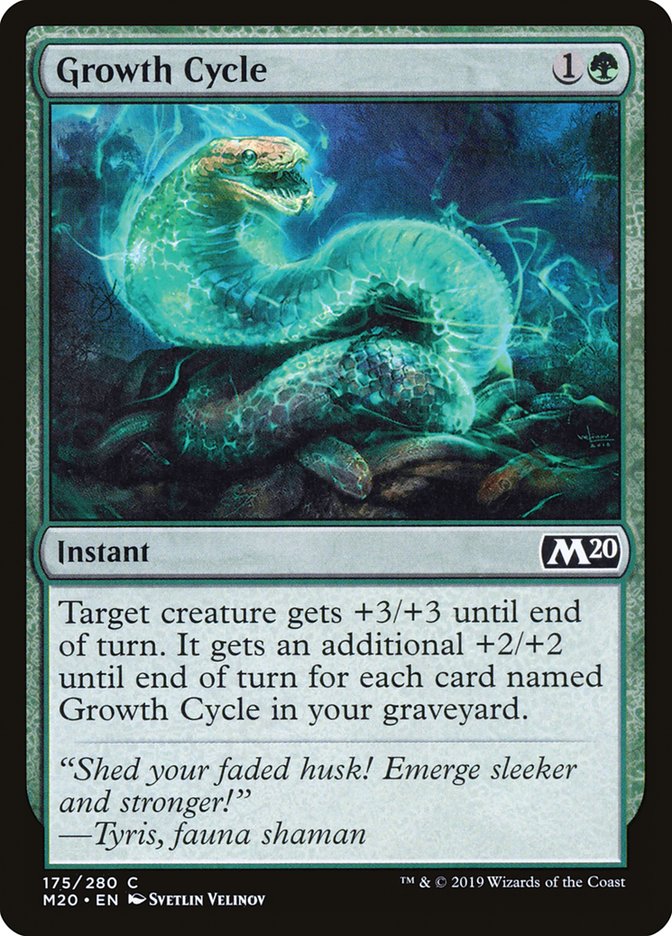 Growth Cycle [Core Set 2020] Foil