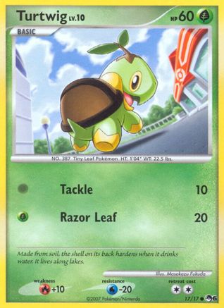 Turtwig (17/17) [POP Series 6] Holofoil