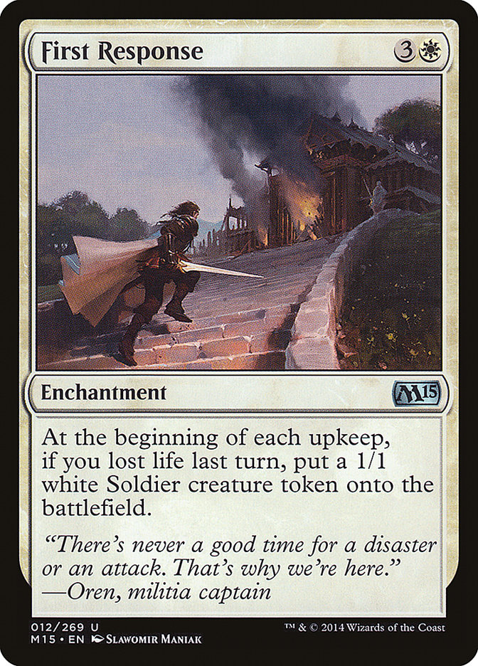 First Response [Magic 2015] Foil
