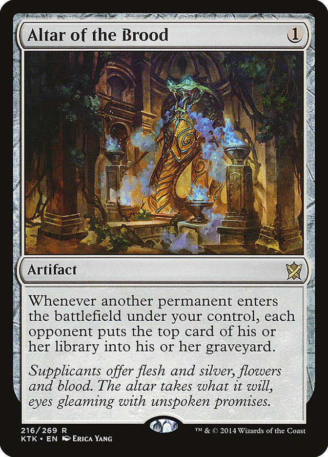Altar of the Brood [Khans of Tarkir] Foil