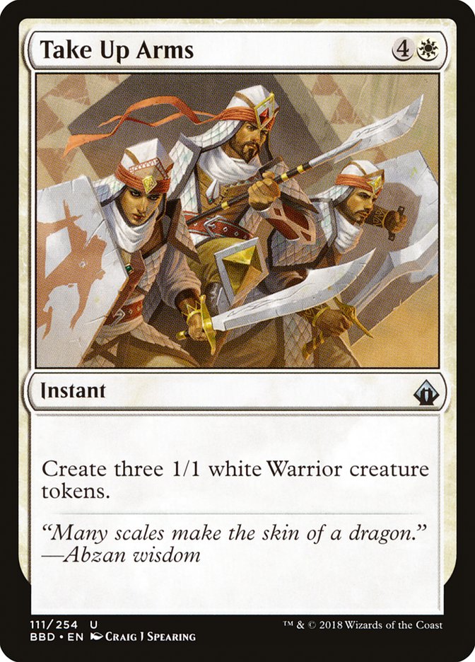 Take Up Arms [Battlebond] Foil