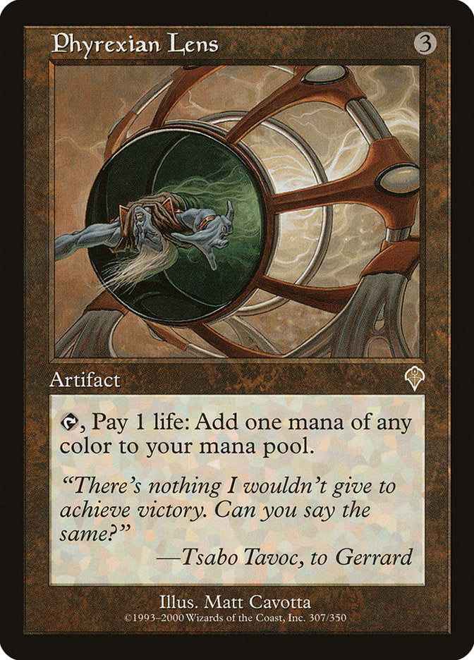 Phyrexian Lens [Invasion] Foil