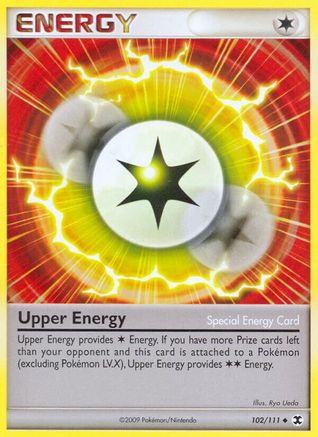 Upper Energy (102/111) [Platinum: Rising Rivals] Reverse Holofoil