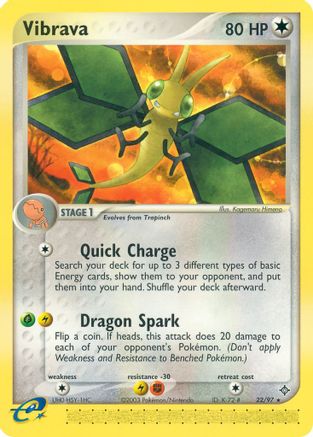 Vibrava (22/97) [EX: Dragon] Reverse Holofoil