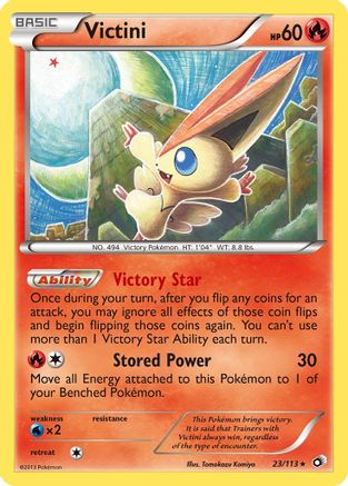 Victini (23/113) [Black & White: Legendary Treasures] Reverse Holofoil