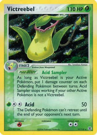 Victreebel (17/112) [EX: FireRed & LeafGreen] Reverse Holofoil