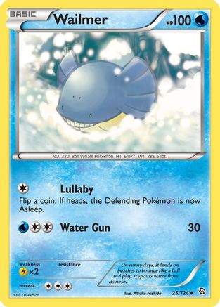 Wailmer (25/124) [Black & White: Dragons Exalted] Reverse Holofoil