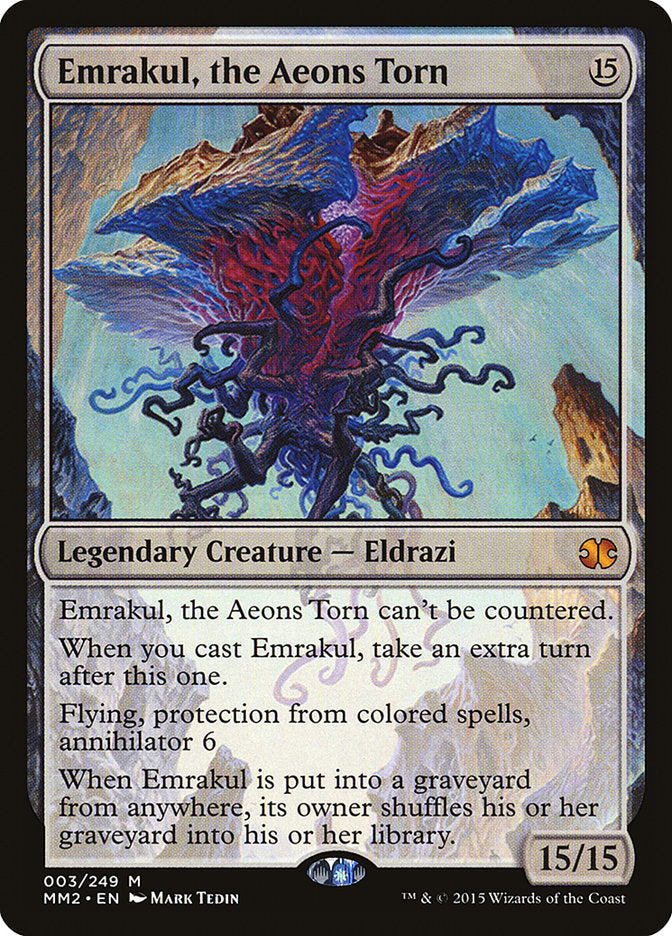 Emrakul, the Aeons Torn [Modern Masters 2015] Foil