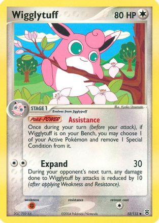 Wigglytuff (52/112) [EX: FireRed & LeafGreen] Reverse Holofoil