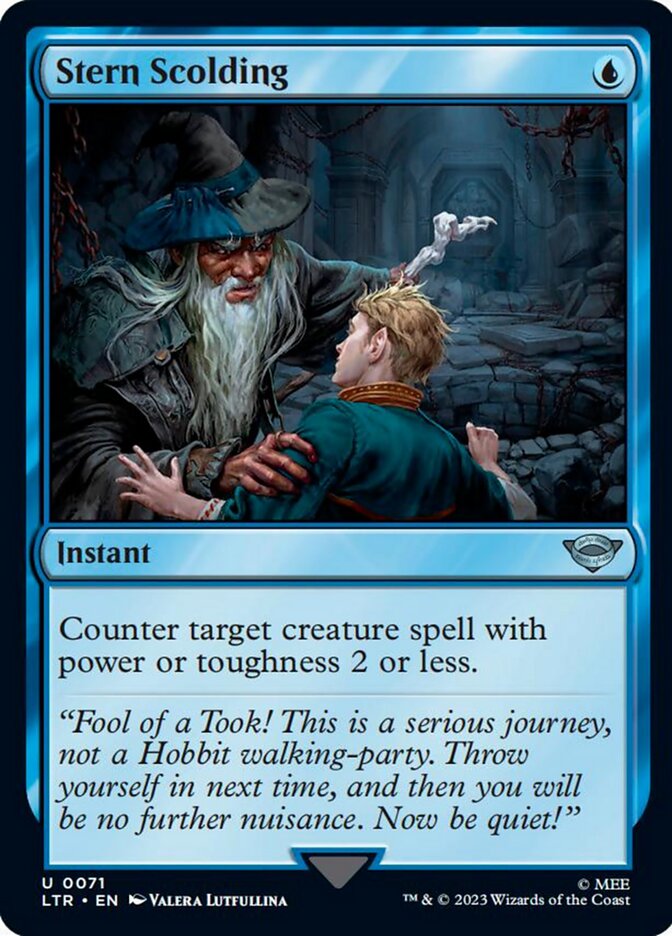 Stern Scolding [The Lord of the Rings: Tales of Middle-Earth] Foil