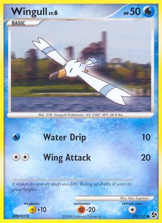 Wingull (95/106) [Diamond & Pearl: Great Encounters] Reverse Holofoil