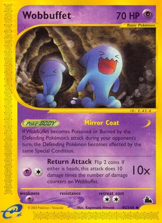 Wobbuffet (45/144) [Skyridge] Reverse Holofoil