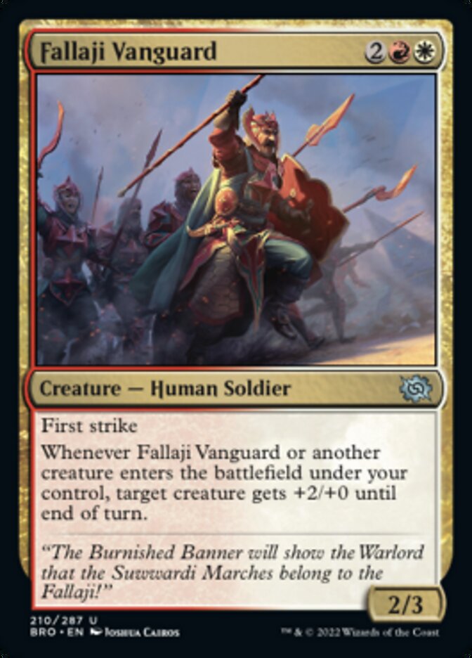 Fallaji Vanguard [The Brothers' War] Foil