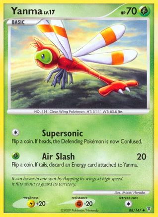 Yanma (88/147) [Platinum: Supreme Victors] Reverse Holofoil