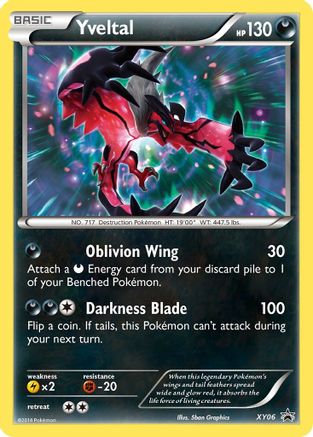 Yveltal (XY06) [XY: Black Star Promos] Holofoil
