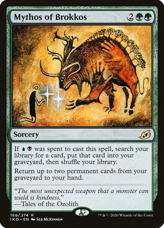 Mythos of Brokkos [Ikoria: Lair of Behemoths] Foil