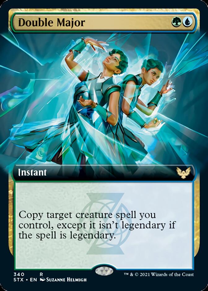 Double Major (Extended Art) [Strixhaven: School of Mages] Foil