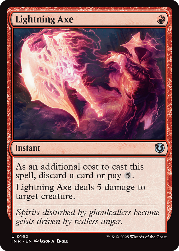 Lightning Axe [Innistrad Remastered] Foil