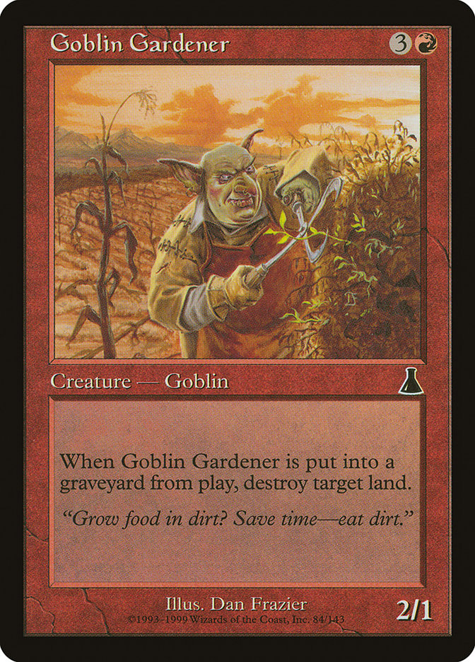 Goblin Gardener [Urza's Destiny] Foil