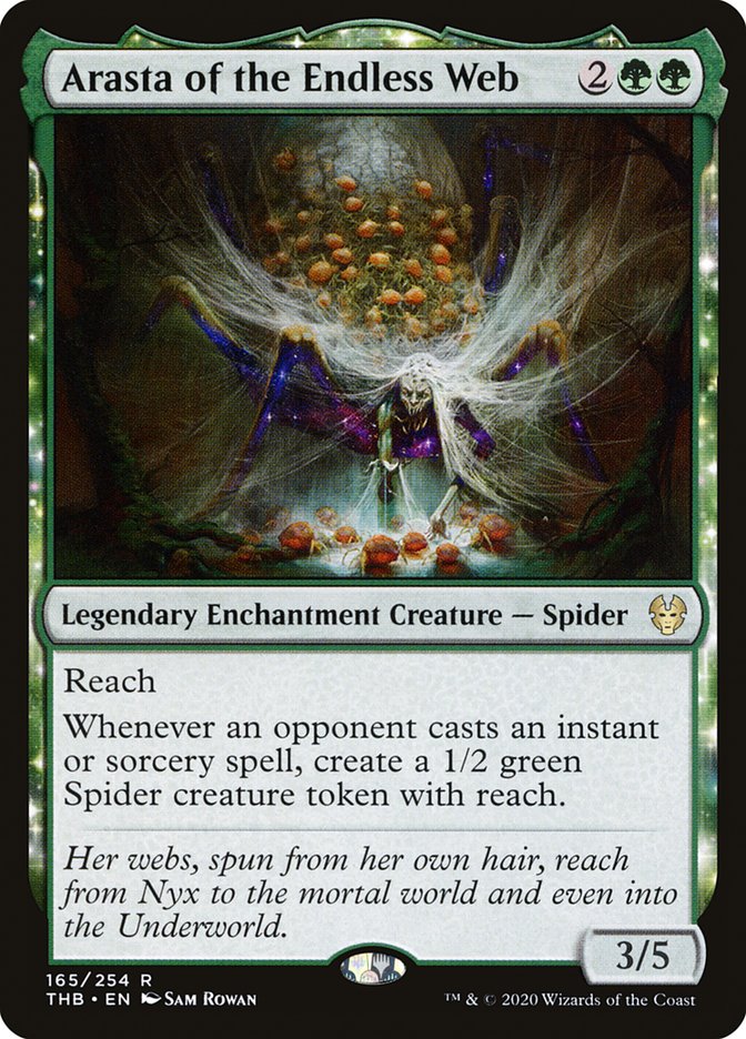 Arasta of the Endless Web [Theros Beyond Death] Foil