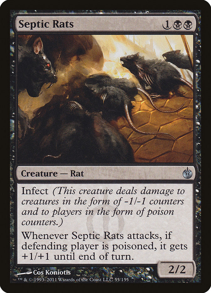 Septic Rats [Mirrodin Besieged] Foil