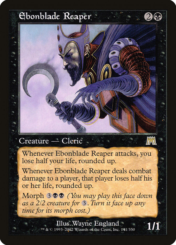 Ebonblade Reaper [Onslaught] Foil