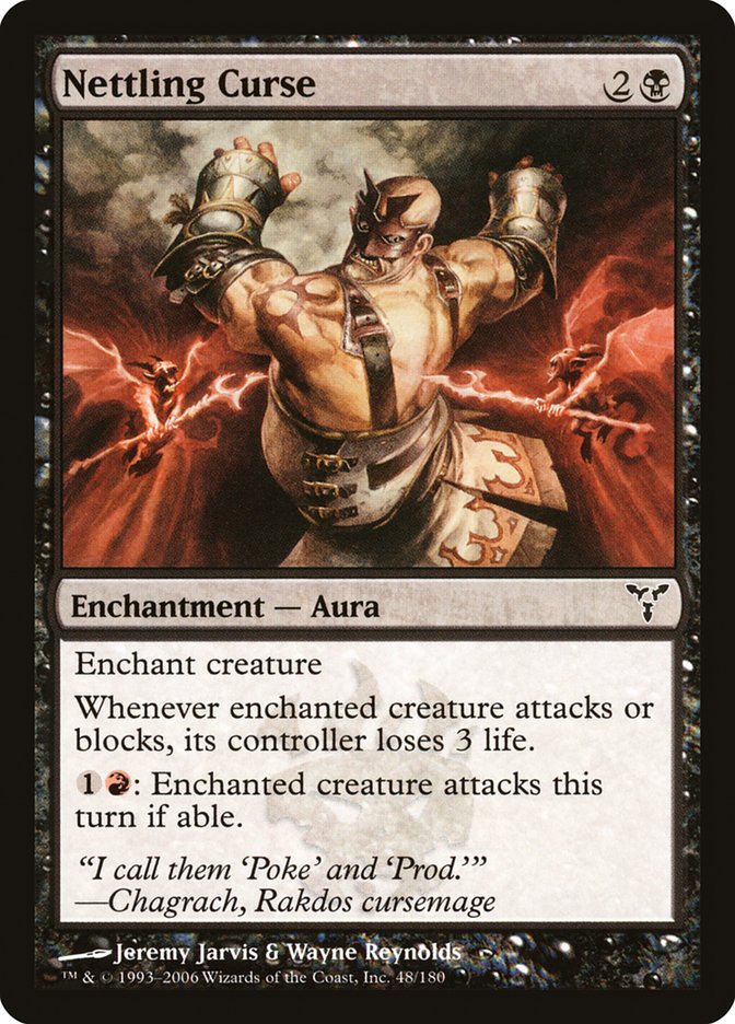Nettling Curse [Dissension] Foil