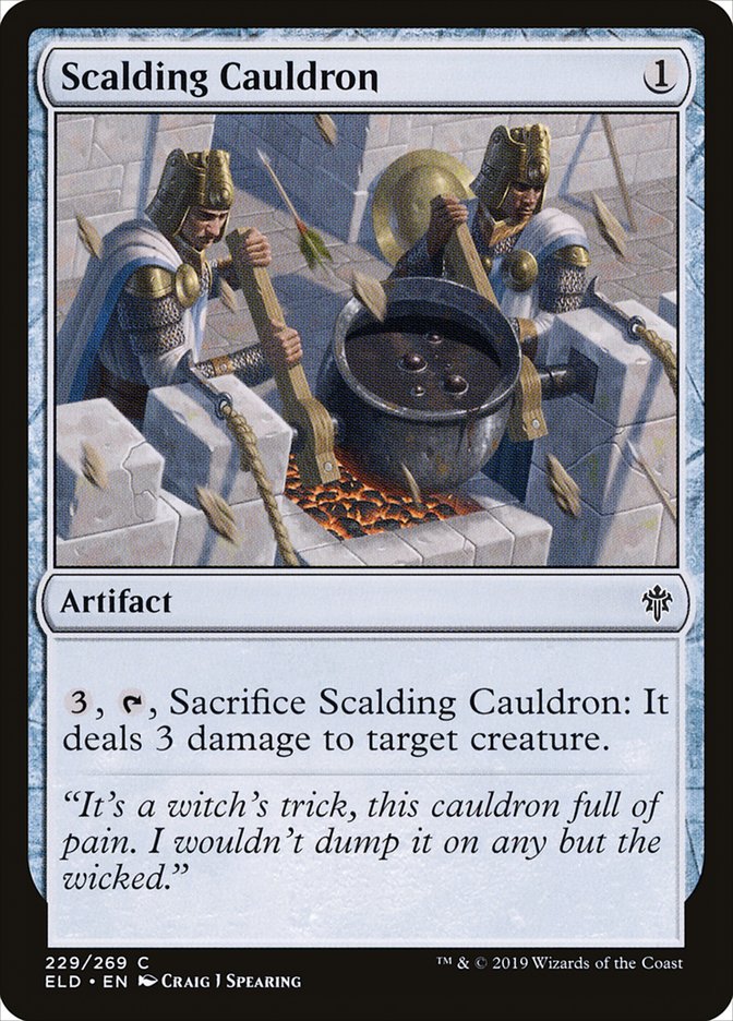 Scalding Cauldron [Throne of Eldraine] Foil