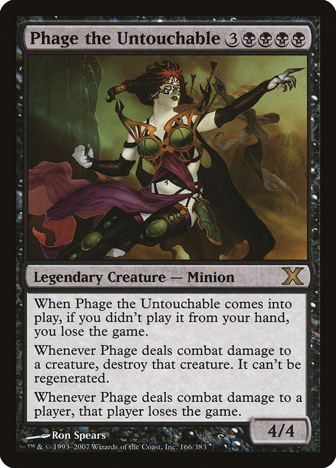 Phage the Untouchable [Tenth Edition] Foil