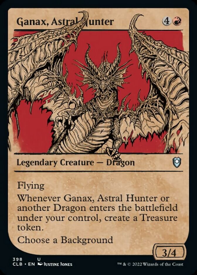 Ganax, Astral Hunter (Showcase) [Commander Legends: Battle for Baldur's Gate] Foil