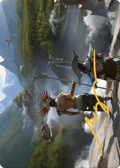 Glimpse the Core // Glimpse the Core  [The Lost Caverns of Ixalan Art Series] (Borderless) Foil