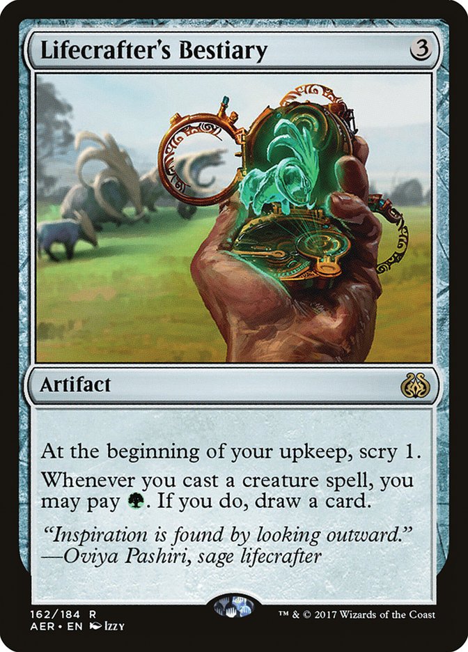 Lifecrafter's Bestiary [Aether Revolt] Foil