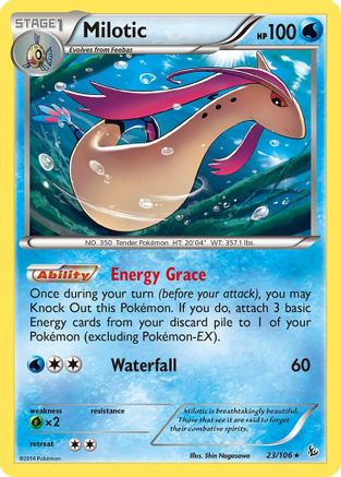 Milotic (23/106) [XY: Flashfire] Reverse Holofoil