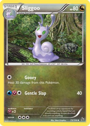 Sliggoo (73/106) [XY: Flashfire] Reverse Holofoil