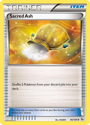 Sacred Ash (96/106) [XY: Flashfire] Reverse Holofoil
