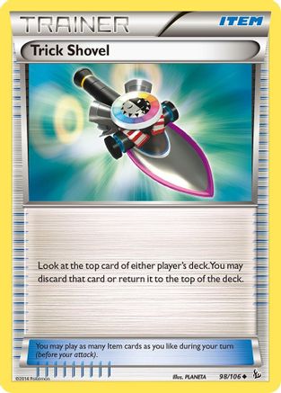Trick Shovel (98/106) [XY: Flashfire] Reverse Holofoil