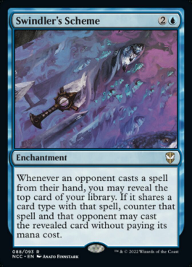 Swindler's Scheme [Streets of New Capenna Commander] Foil