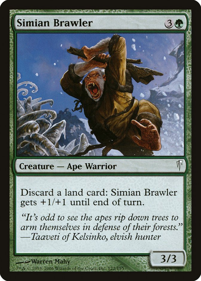Simian Brawler [Coldsnap] Foil