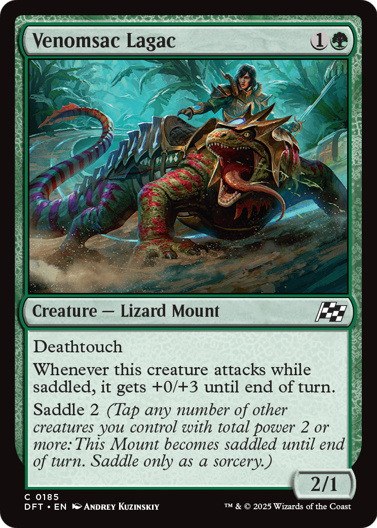 Venomsac Lagac [Aetherdrift] Foil