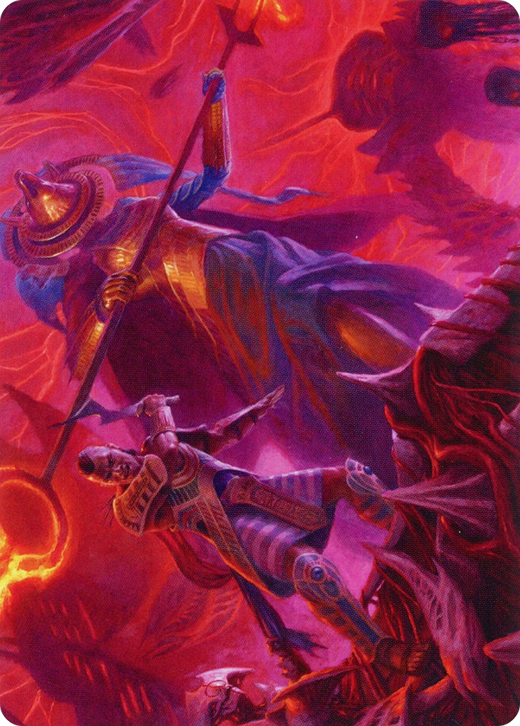 Djeru and Hazoret // Djeru and Hazoret  [March of the Machine Art Series] (Borderless)