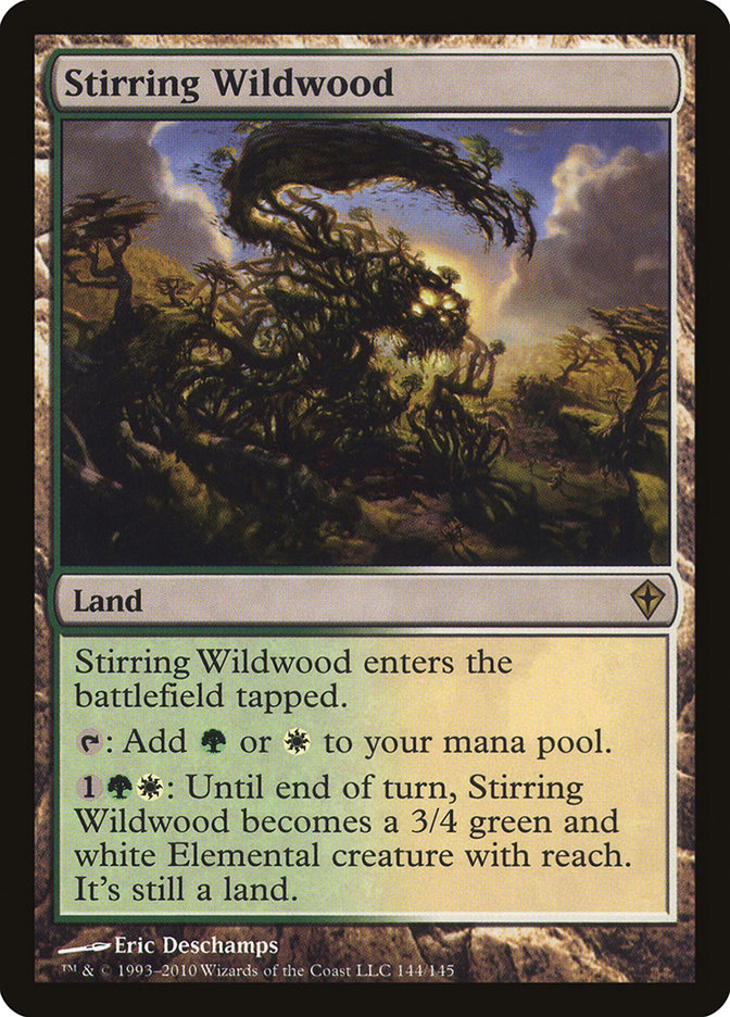Stirring Wildwood [Worldwake] Foil
