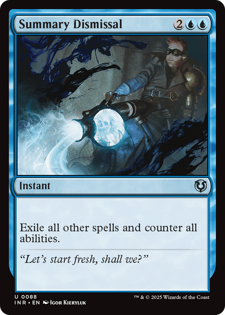 Summary Dismissal [Innistrad Remastered] Foil