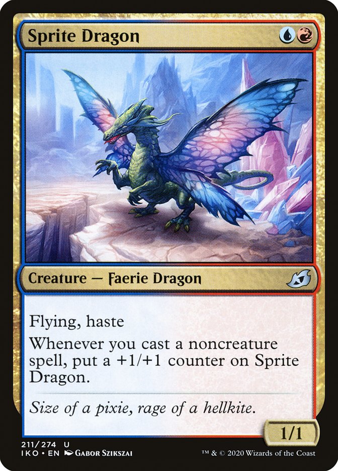 Sprite Dragon [Ikoria: Lair of Behemoths] Foil