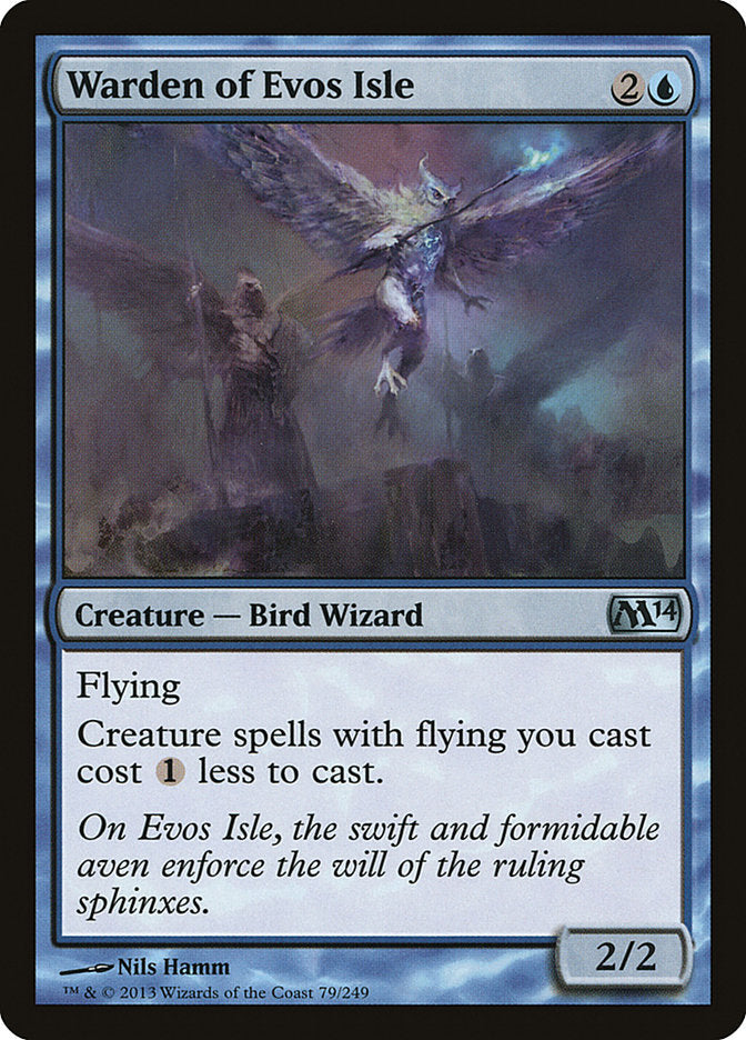 Warden of Evos Isle [Magic 2014] Foil