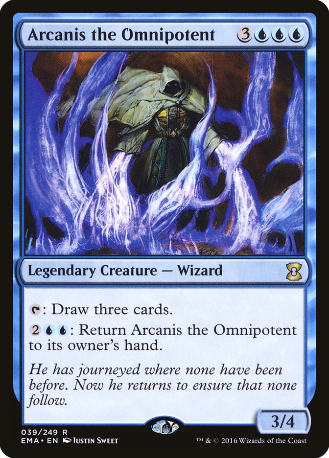 Arcanis the Omnipotent [Eternal Masters] Foil